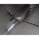 Набор технических ножей "Home Series Gray" Deli HT4003C (ножи 9мм+18мм+Т-образный), эксклюзивный дизайн, корпус из высококачественного софттач пластика