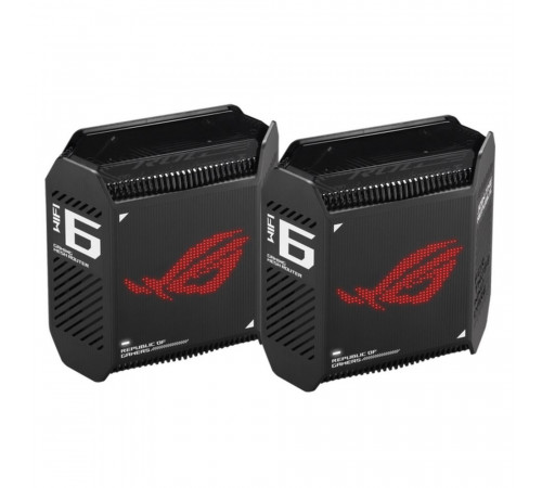 Маршрутизатор ASUS GT6(B-2-PK) WiFi 6 3x1G USB+3x1G USB 4804+4804+574Mbps 5GHz/2.4GHz (90IG07F0-MU9A20 )