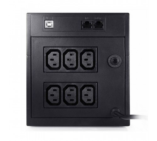 ИБП Powercom Raptor, Line-Interactive, 1025VA/615W, Tower, 6*IEC320-C13, USB (RPT-1025AP)