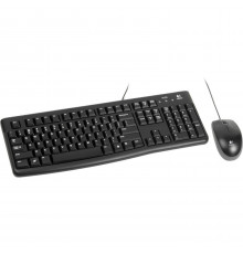 Комплект клавиатура и мышь Logitech  Desktop MK121 цвет черный, USB, RTL