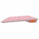 Клавиатура беспроводная A4Tech Fstyler FBX51C розовый USB BT/Radio slim Multimedia (FBX51C PINK)