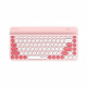 Клавиатура беспроводная A4Tech Fstyler FBK30 розовый USB  BT/Radio slim Multimedia (FBK30 RASPBERRY)