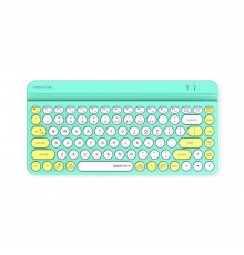 Клавиатура беспроводная A4Tech Fstyler FBK30 зеленый USB BT/Radio slim Multimedia (FBK30 AVOCADO)