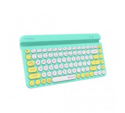 Клавиатура беспроводная A4Tech Fstyler FBK30 зеленый USB BT/Radio slim Multimedia (FBK30 AVOCADO)