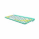 Клавиатура беспроводная A4Tech Fstyler FBK30 зеленый USB BT/Radio slim Multimedia (FBK30 AVOCADO)