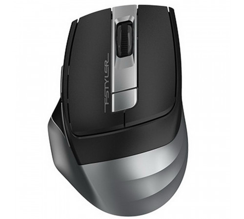 Мышь A4Tech Fstyler FG35 серый/черный оптическая (2000dpi) беспроводная USB (6but) FG35 GREY