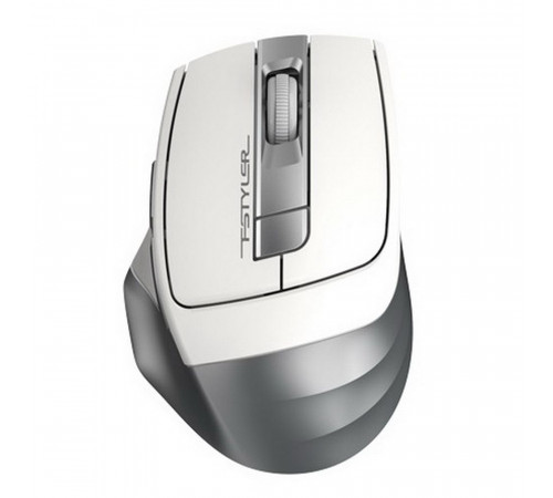 Мышь A4Tech Fstyler FG35 серебристый/белый оптическая (2000dpi) беспроводная USB (6but) FG35 SILVER
