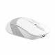 Мышь A4Tech Fstyler FB10C белый/серый оптическая (2400dpi) беспроводная BT/Radio USB (4but) FB10C GRAYISH WHITE