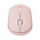 Мышь беспроводная Logitech Pebble M350 Pink розовая, оптическая, 1000dpi, 2.4GHz, USB-ресивер, бесшумная, под обе руки