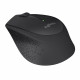 Мышь беспроводная Logitech M280 Black черная, оптическая, 1000dpi, 2.4GHz,USB-ресивер, бесшумная