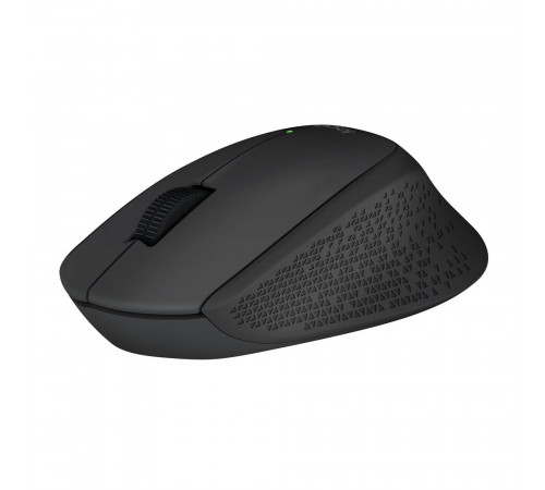 Мышь беспроводная Logitech M280 Black черная, оптическая, 1000dpi, 2.4GHz,USB-ресивер, бесшумная