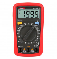 Цифровой мультиметр UNI-T UT131B Напряжение переменного/постоянного тока (250 В); постоянный ток (10А); Сопротивление (20 МОм), ручной диапазон