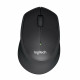 Мышь беспроводная Logitech M330 Silent Plus Black черная, оптическая, 1000dpi, 2.4GHz,USB-ресивер, бесшумная, под правую руку (066670)