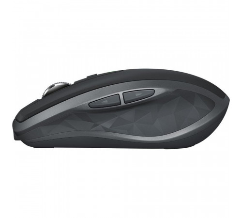 Мышь беспроводная Logitech MX Anywhere 2S Graphite темно-серая, 200-4000 dpi, Bluetooth + 2.4G, 7 кнопок, АКБ до 70 дней, правый хват