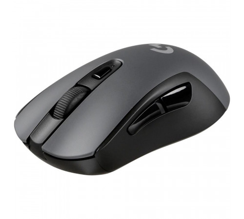 Мышь игровая Logitech G603 Lightspeed черная, 200-12000dpi, беспроводная Bluetooth + 2.4GHz (USB приемник LIGHTSPEED™), 5 программируемых кнопок + колесо прокрутки, под обе руки {4} (071926)