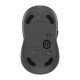 Мышь беспроводная Logitech M650 Signature Graphite темно-серая, 400-4000 dpi, Bluetooth + 2.4G, 5 кнопок, АА-батарейка, полноразмерная, правый хват