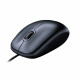 Мышь Logitech M100 Grey темно-серая, оптическая, 1000dpi, USB, 1.8м