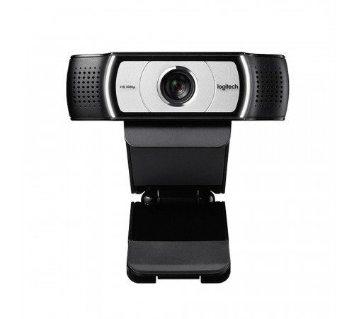 Веб-камера Logitech C930e черная, 3Mp, FHD 1080p@30fps, автофокус, 4х zoom (1080p), угол обзора 90°, складная подставка, USB2.0, кабель 1.5м