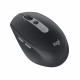 Мышь беспроводная Logitech M590 Multi-Device Silent-Graphite Tonal темно-серая, оптическая, 1000dpi, Bluetooth+2.4 GHz, USB-ресивер (Logitech Unifying®), бесшумная, 7 кнопок, под правую руку {10}, (072558)
