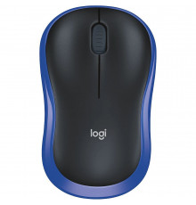 Мышь беспроводная Logitech M185 Blue синяя, оптическая, 1000dpi, 2.4GHz, USB-ресивер Logitech Unifying®, {10} (028852)
