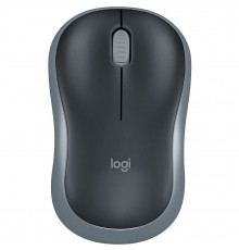 Мышь беспроводная Logitech M185 Grey серая, оптическая, 1000dpi, 2.4GHz,USB-ресивер Logitech Unifying® {10} (272815) 910-002252