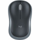 Мышь беспроводная Logitech M185 Grey серая, оптическая, 1000dpi, 2.4GHz,USB-ресивер Logitech Unifying® {10} (272815) 910-002252