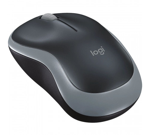Мышь беспроводная Logitech M185 Grey серая, оптическая, 1000dpi, 2.4GHz,USB-ресивер Logitech Unifying® {10} (272815) 910-002252