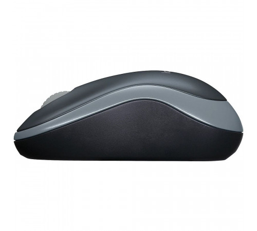 Мышь беспроводная Logitech M185 Grey серая, оптическая, 1000dpi, 2.4GHz,USB-ресивер Logitech Unifying® {10} (272815) 910-002252
