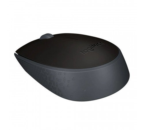 Мышь беспроводная Logitech M171 Black черная, оптическая, 1000dpi, 2.4 GHz, USB-ресивер