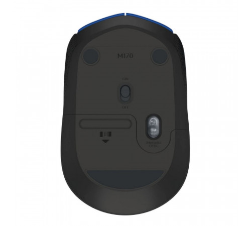 Мышь беспроводная Logitech M171 Black черная, оптическая, 1000dpi, 2.4 GHz, USB-ресивер