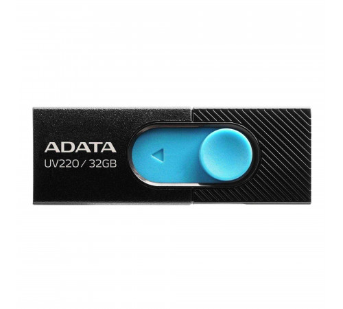 USB накопитель ADATA 32GB USB2.0 AUV220-32G-RBKBL Цвет Черный, Голубой