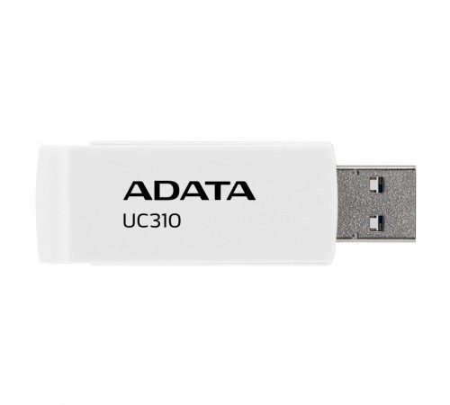 USB накопитель ADATA 128GB USB 3.2 Gen1 UC310-128G-RWH White