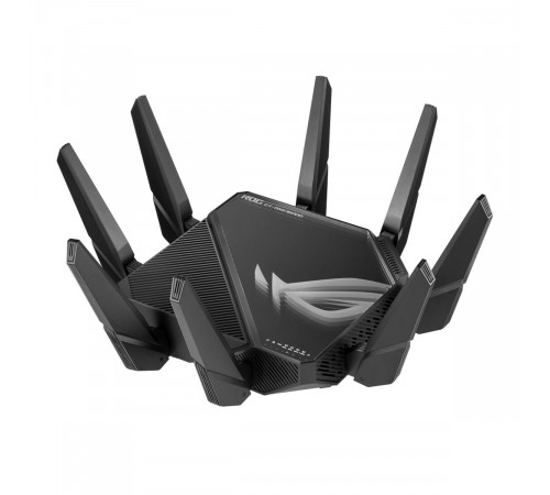 Маршрутизатор ASUS GT-AXE16000 WiFi 6E 2х10G 4x1G 2хUSB 4804+4804+4804+1148Mbps 6GHz/5GHz/2.4GHz 90IG06W0-MU2A10