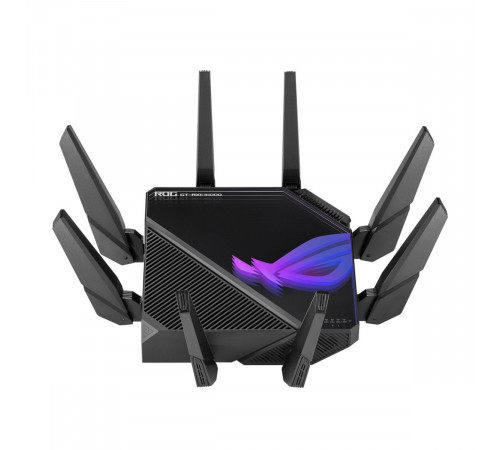 Маршрутизатор ASUS GT-AXE16000 WiFi 6E 2х10G 4x1G 2хUSB 4804+4804+4804+1148Mbps 6GHz/5GHz/2.4GHz 90IG06W0-MU2A10