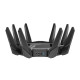 Маршрутизатор ASUS GT-AXE16000 WiFi 6E 2х10G 4x1G 2хUSB 4804+4804+4804+1148Mbps 6GHz/5GHz/2.4GHz 90IG06W0-MU2A10