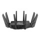 Маршрутизатор ASUS GT-AXE16000 WiFi 6E 2х10G 4x1G 2хUSB 4804+4804+4804+1148Mbps 6GHz/5GHz/2.4GHz 90IG06W0-MU2A10