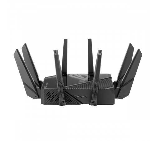 Маршрутизатор ASUS GT-AXE16000 WiFi 6E 2х10G 4x1G 2хUSB 4804+4804+4804+1148Mbps 6GHz/5GHz/2.4GHz 90IG06W0-MU2A10