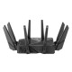 Маршрутизатор ASUS GT-AXE16000 WiFi 6E 2х10G 4x1G 2хUSB 4804+4804+4804+1148Mbps 6GHz/5GHz/2.4GHz 90IG06W0-MU2A10