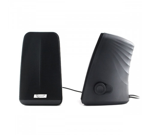 Акустич. система 2.0 Gembird SPK-505, черный, 10 Вт, рег. громкости, USB-питание