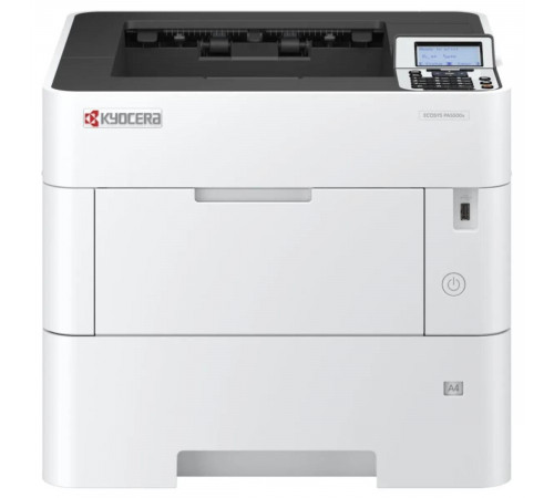 Kyocera Ecosys PA5500x А4, принтер, лазерный, черно-белый, 55стр/мин, 1200dpi, 1400МГц, 512Мб, 100+500, AirPrint/USB/Ethernet, 10000стр/картридж, (110C0W3NL0)