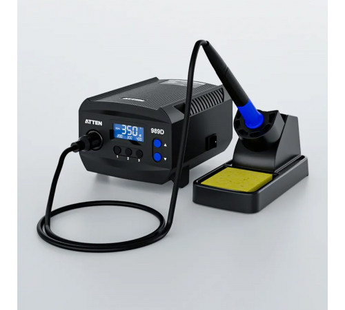 Паяльная станция Atten AT-989D  230В, 65Вт, 80-480°C