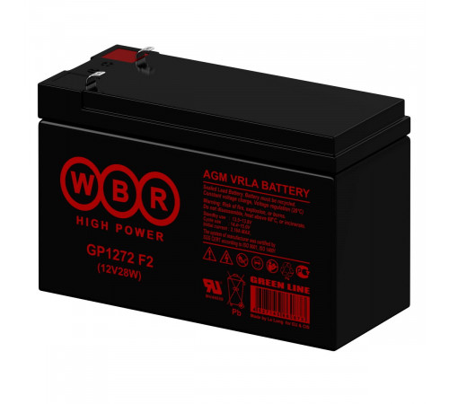 Аккумулятор WBR GP1272 F2 (12V28W)