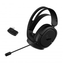 Гарнитура ASUS TUF GAMING H1 Wireless 287g 20 ~ 20000Hz 3,5mm USB 2.4Ghz