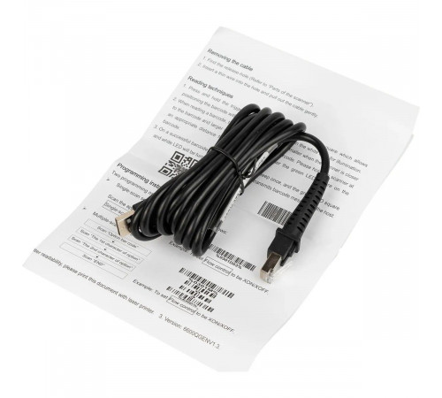 Сканер штрих-кода Mindeo 2D MD6600-HD USB cable