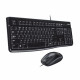 Комплект клавиатура и мышь Logitech Комплект Desktop MK120 |920-002561| клавиатура K120 черная, 104 клавиши с защитой от воды, |920-002561| мышь M100, черная, оптическая, 3 кнопки, USB, (020658) {10}