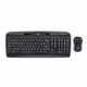 Комплект клавиатура и мышь беспроводной Logitech Wireless Combo MK330 |920-003995| клавиатура черная, мультимедийная, |920-003995| 117 клавиш, мышь M185, черная, оптическая, 3 кнопки, 2.4GHz, USB-ресивер (033719) {4}