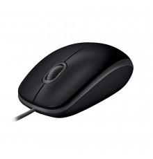 Мышь Logitech B100 Black |910-003357| черная, оптическая 800dpi, USB, 1.8м, {10}, (041271)