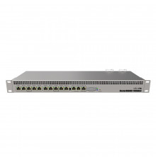 Маршрутизатор MIKROTIK RB1100AHx4 1100x4 with Annapurna Alpine AL21400 Cortex A15 CPU (4-cores, 1.4GHz per core), 1GB RAM, 13xGbit LAN,RouterOS L6, 1U rackmount case, Dual PSU {10} (002662)
