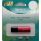 USB накопитель Apacer AH25B AP16GAH25BR-1 USB 3.1, 16GB Gen 1, Red/Black, Metal case, (916273) RTL