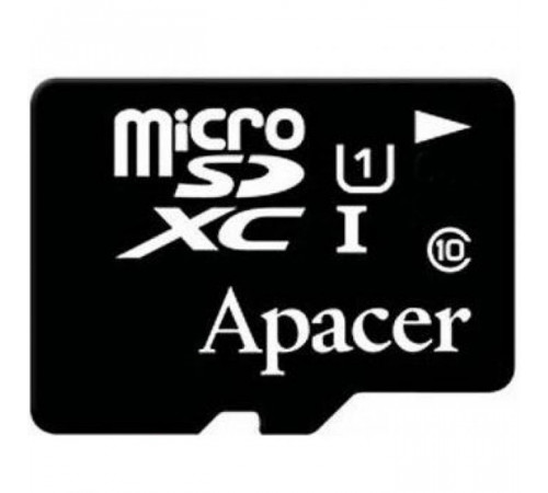 Карта памяти Apacer microSDHC 128GB Apacer Memory Card AP128GMCSX10U1-RA UHS-I U1 Class 10, RTL {50} (911056)
